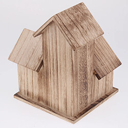 Acheter maison d'oiseau nid dox maison en bois nichoir maison d'oiseaux en bois décor de jardin 2