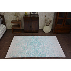 RUGSX Tapis ACRYLIQUE BEYAZIT 1812 Bleu 120x180 cm