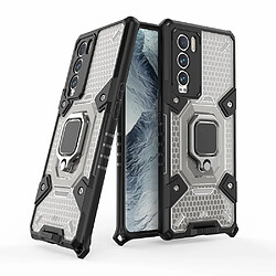 Coque en TPU anti-rayures avec béquille gris pour votre Realme GT Explorer Master