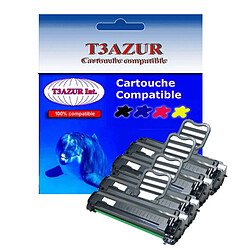 4 Toners Laser compatibles pour Samsung SCX4521, SCX4521G (ML-1610D2) - 3 000 pages - T3AZUR