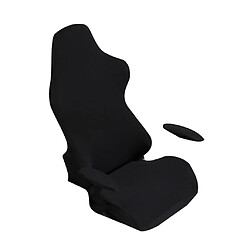 Avis pivotant fauteuil housse cybercafé siège de bureau accoudoir housse noir