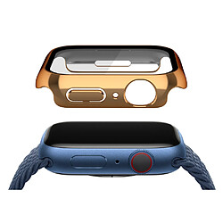 Coque en TPU électroplaqué, or rose pour Apple Watch Series 7 45mm