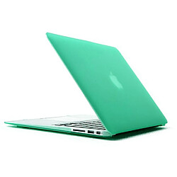 Wewoo Housse Étui vert pour MacBook Air 11,6 pouces 4 en 1 Coque de protection en plastique dur givré avec protecteur d'écran et protège-clavier bouchons anti-poussière