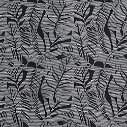 Avis Atmosphera, Createur D'Interieur Rideau tissage jacquard Folha 140 x 260 cm - Noir et Blanc