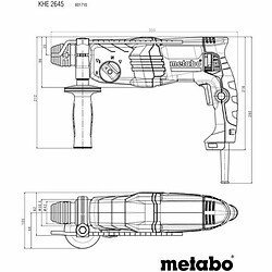 Avis Marteau perforateur Metabo