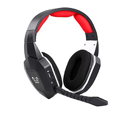 Universal Casque de jeu sans fil Virtual 7.1 PC Gamer avec microphone amovible autour du casque de son