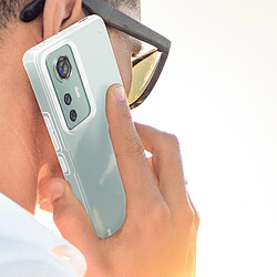 Avizar Coque Xiaomi 12 Pro Ultra-fine Contours Surélevés transparent Givré pas cher