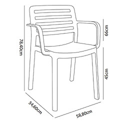 Avis Set 4 Fauteuil Wind - RESOL