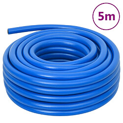 vidaXL Tuyau d'air bleu 0,7" 5 m PVC pas cher