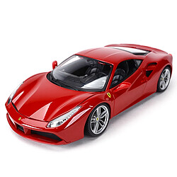 Universal 1: 18 Voiture de sport Simulation statique Moulée sous pression Modèle de collection Voiture Jouet | Moulée sous pression(Rouge)