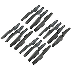 Avis 16 pièces hélices pour syma x5c x5sw x5sc x55 drone pièce détachée noir