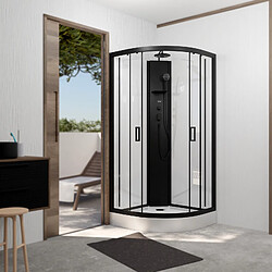 Aurlane Cabine de douche quart de cercle