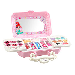 Kit De Maquillage Pour Filles Jouet Lavable Maquillage Palette Gloss Pour Les Lèvres Blushes Vernis à Ongles B pas cher