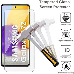 Verres Trempe X2 Pour Samsung A72 5G/4G Little Boutik®