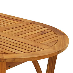 Acheter vidaXL Table de jardin 150x90x75 cm Bois d'acacia solide