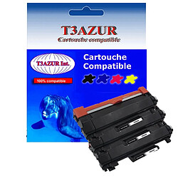 3 Toners Laser compatibles pour Brother HL L2372DN, HL L2375DW, TN2420 - 3 000 pages - T3AZUR