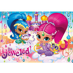 Clementoni Puzzle 104 pièces Jewels : Shimmer et Shine