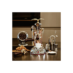 La Pavoni Espressomachine Handlever (LPLESE01EU) Esperto Edotto copper chrome pas cher