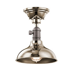 Elstead Lighting Suspension Cobson Acier Nickel poli