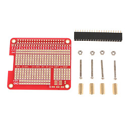 Prototype HAT Shield pour kit de soudage Raspberry Pi 2 Compatible avec B + / A +