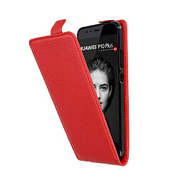 Cadorabo Coque Huawei P10 PLUS Etui en Rouge