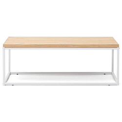 Acheter Ds Meubles Table basse Icub U 60x80 Blanc Naturel