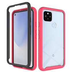 Coque en TPU hybride antichoc rouge pour votre Google Pixel 4a 5G