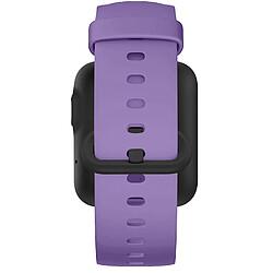 Avizar Bracelet Sport Xiaomi Redmi Watch et Mi Watch Lite Silicone Soft-touch violet