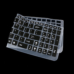 Protecteur de peau en silicone de couverture de clavier pour ordinateur portable ASO ultra mince 1 pas cher