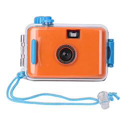 Wewoo Caméra Enfant SUC4 mini étanche pour film rétro étancheappareil photo compact enfants Orange