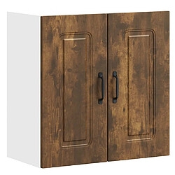 vidaXL Armoire murale de cuisine Kalmar chêne fumé bois d'ingénierie