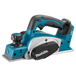 Makita Raboteuse à main sans cordon 82 mm 18 V Bleu et noir