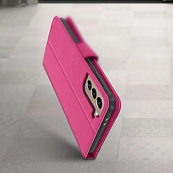 Avis Avizar Housse Samsung Galaxy S21 Protection Portefeuille Fonction Support Vidéo rose