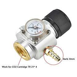 CO2 Mini Régulateur de Gaz CO2 Chargeur Kit En Acier Inoxydable pour Soda Stream Kombucha, Froid Café, Mousseux pas cher