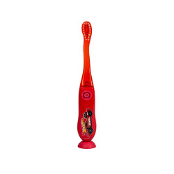 Tinokou Brosse à dents Lumineuse Enfant avec Ventouse - Hot Wheels Rouge