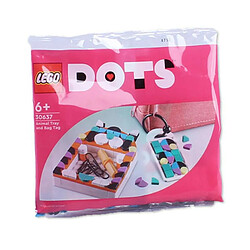 LEGO Dots Polybag-Tier-Ablageschale PolybagTierAblageschale & Taschenanhänger