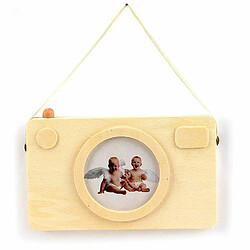 Graines Creatives 2 cadres photo en bois - Appareil photo Polaroïd 20 x 12 cm