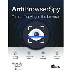 Abelssoft AntiBrowserSpy - Licence perpétuelle - 1 PC - A télécharger