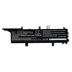 vhbw Batterie compatible avec Asus StudioBook Pro X W730, W730G5T ordinateur portable Notebook (8000mAh, 11.48V, Li-polymère)