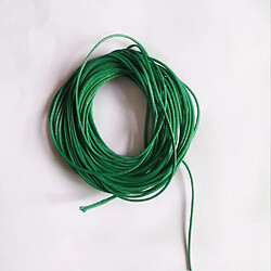 Cire De 10m Corde De Corde En Nylon Pour Diy Bracelet Neckace Faisant Vert 1mm