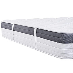 Acheter Visiodirect Matelas réversible CLICK 160x200 cm, en mousse mémoire de forme, haute adaptabilité et ergonomique, indépendance du couchage, avec face été/hiver, épaisseur 26cm