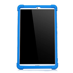 Coque en silicone Souple avec béquille bleu pour votre Huawei MediaPad M6 8.4 pouces