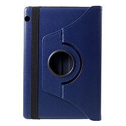 Etui en PU bleu foncé pour votre Huawei MediaPad T5 10