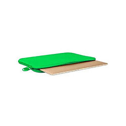 be.ez Housse pour MacBook 12 Pouces Édition LA Robe One Del Sol avec Fermeture Éclair Vert pas cher