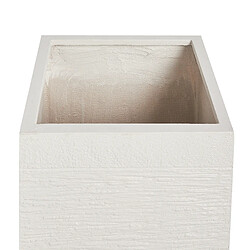 Acheter Beliani Cache-pot en fibre d'argile beige clair 33 x 33 x 70 cm DION