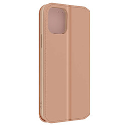 Avizar Housse Folio iPhone 12 Pro Max Portefeuille Fonction Support Vidéo rose