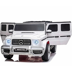 Ataa Mercedes G63 24v 2 places Blanc pas cher