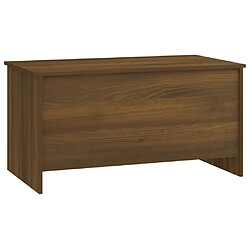 Avis Maison Chic Tabls basse,Table Console pour salon Chêne marron 102x55,5x52,5 cm Bois d'ingénierie -MN28598