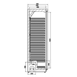 Armoire réfrigérée positive 350 L - Blanc - Combisteel