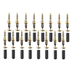 16pcs Métal 3.5mm Couvercle De Connecteur De Prise Audio Pour Casque MP4 Nouveau